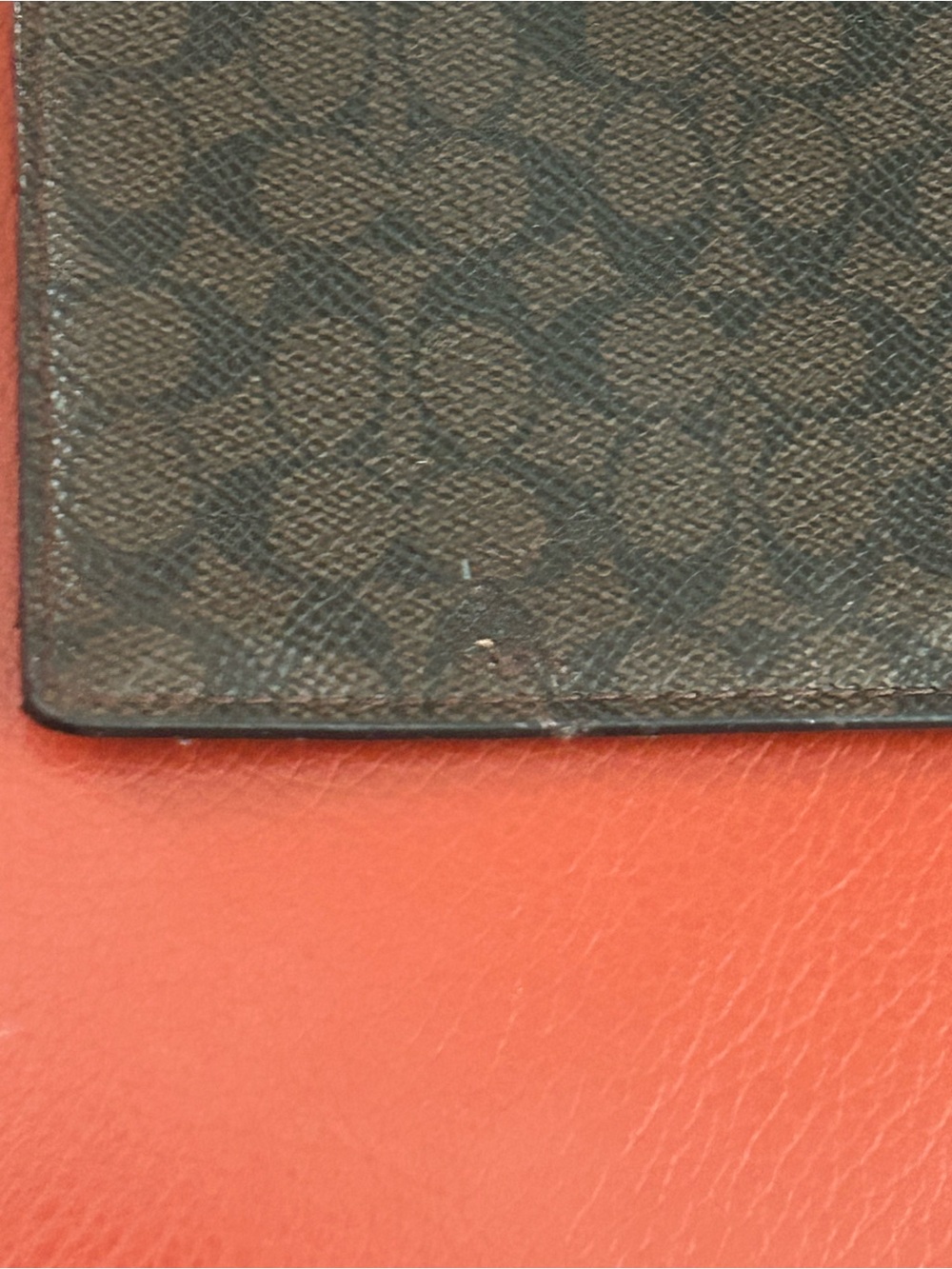 Coach East/West swing pack, black, leather and brown pop out pouch Crossbody - Picture 9 of 13